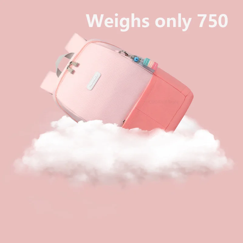 Orthopedic Schoolbag Primary Girl Ergonomic Chest Buckle Backpack Boys' Ridge Protector Lightweight Children's Backpack