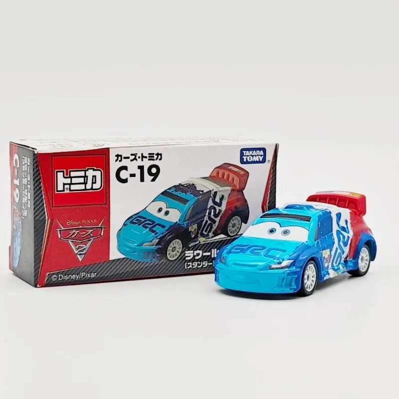 

TAKARA TOMY Dorami Car Racing Cars Collection C-39 C-19 Alloy Model Toy Cars for Boys as Collectible Decorations