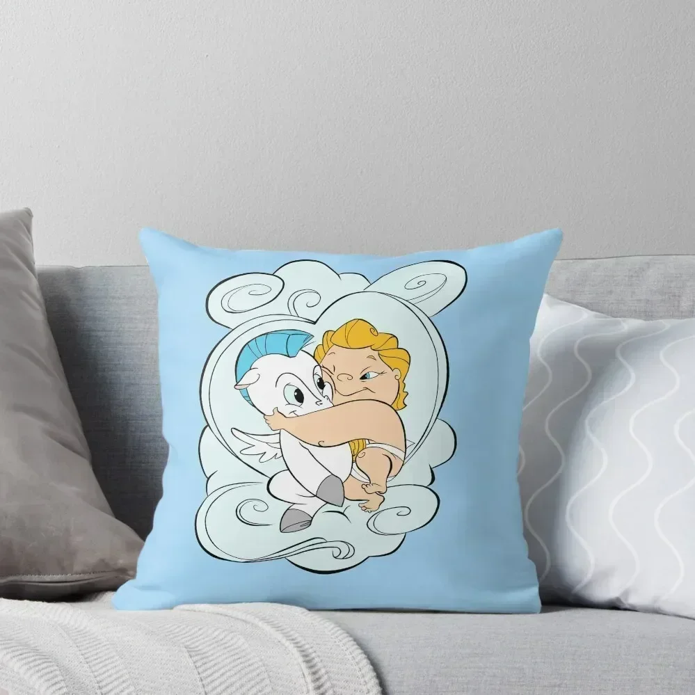 

Friends: Hercules & Pegasus Throw Pillow Christmas Covers Custom Cushion Photo Sofas Covers Luxury Pillow Cover pillow