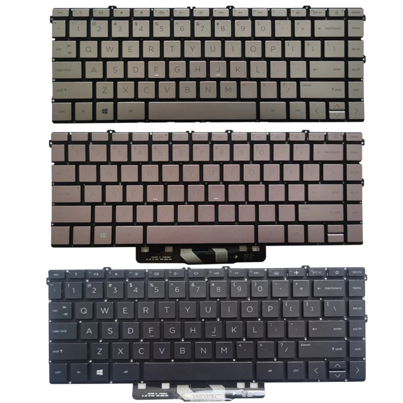 Pop US laptop keyboard For HP TPN-I137 L96526-001 14-DW 14-DW0052TU 14-DW1032TU DW0044TU 14-DV 14-dv0003TX TPN-Q244 backlight