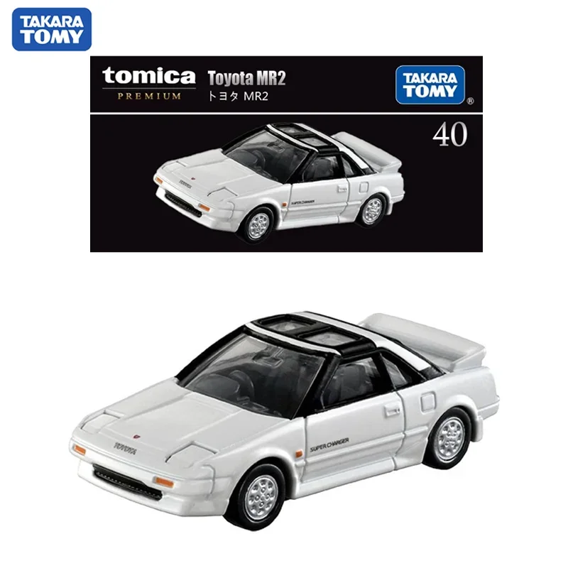 TAKARA TOMY Tomica Premium TP40 1/64 Toyota MR2 coches de juguete de aleación vehículo de Motor Diecast Metal modelo regalos para niños