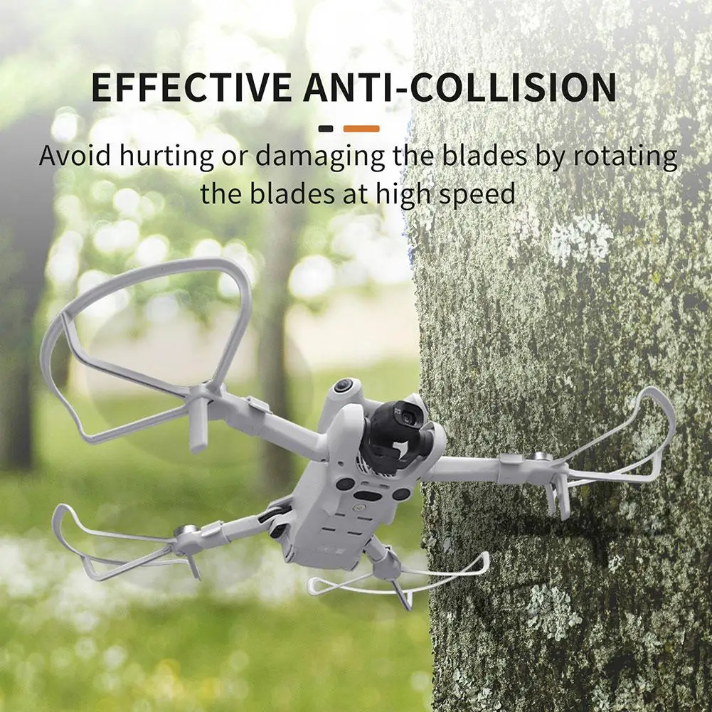 Drone Anti-Botsing Antenne Camera Propeller Anti-Kras Snel Verwijderen Beschermende Shuttle Bumper Voor Dji Mini 4 G7g0