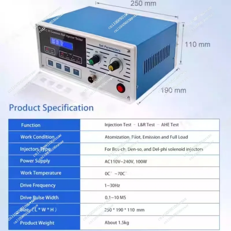 New Update Fuel AHE CR C Drive Tester CR-C V2 Pro Common Rail Injector Equipment