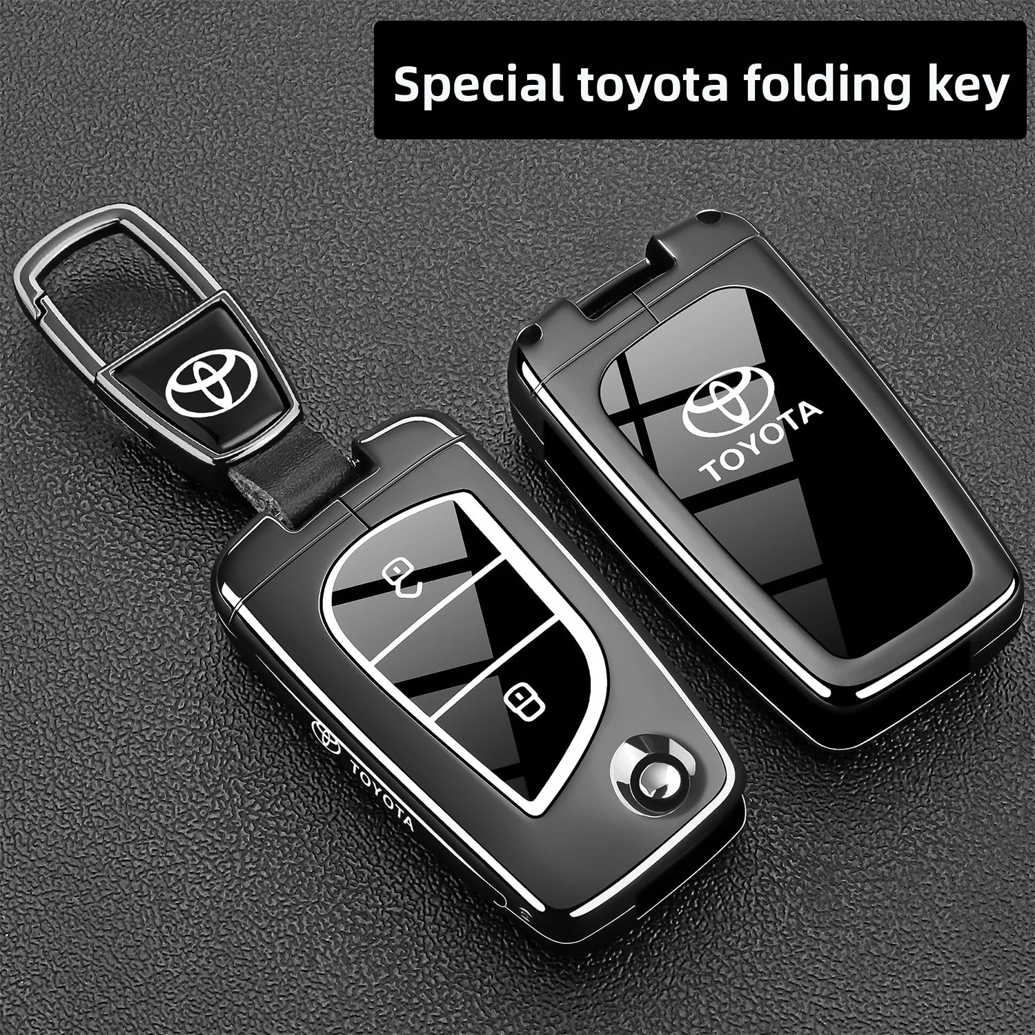 مفتاح السيارة الغطاء الواقي حافظة مفتاح بعيد لتويوتا يارس Rav4 هايلاندر أوريس أفينسيس Aygo سليل TC IM 2015 2016