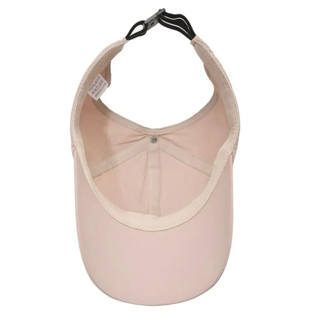 Quick-Drying Ponytail Hat Adjustable With Ponytail Hole Cotton Baseball Caps Empty Top Cap Women