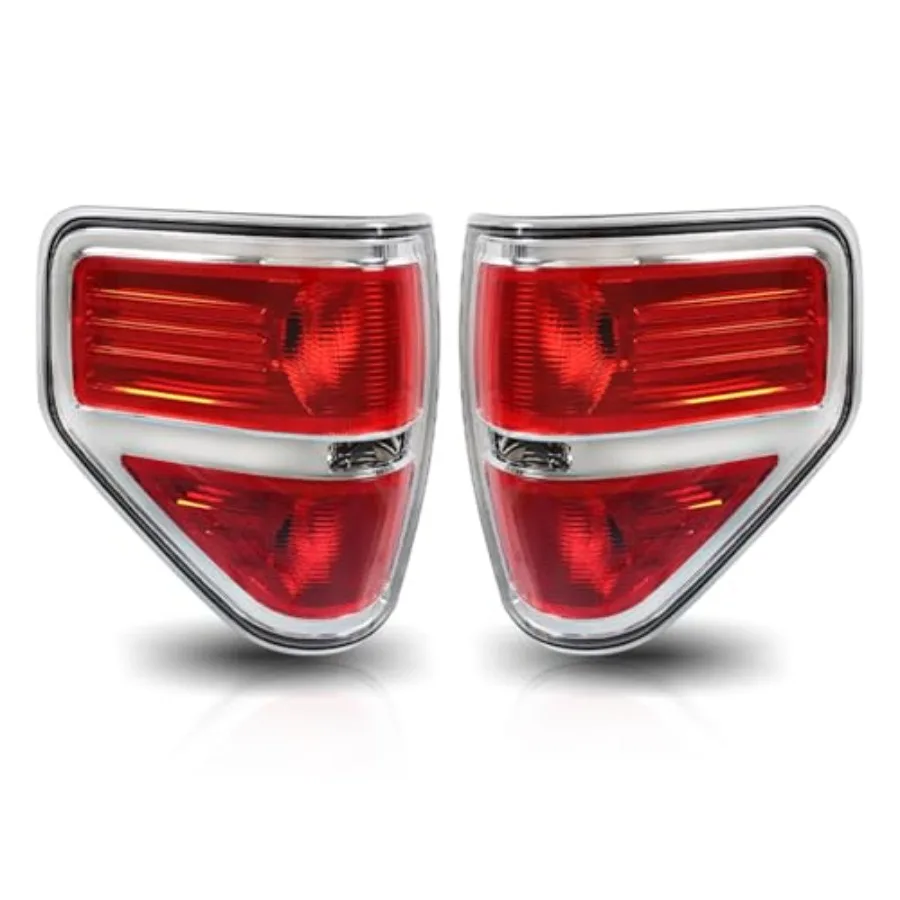 

LH+RH Tail Lights Replacement for F150 2009-2014 Rear Tail Lights Lamps Assembly Passenger and Driver Side