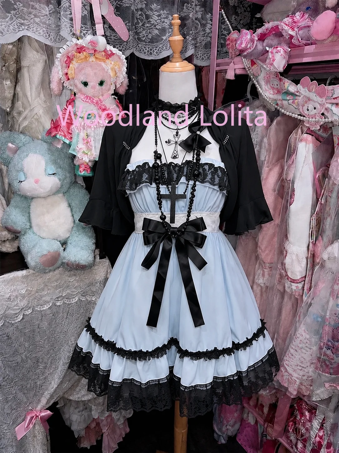 Vintage Fashion Outfit - Gothic Punk Fashion Cute 2 Piece