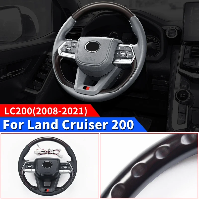 

Для Toyota 2008 2021, Land Cruiser 200 LC200 до LC300, многофункциональный руль в сборе, запасные части, аксессуары для обновления