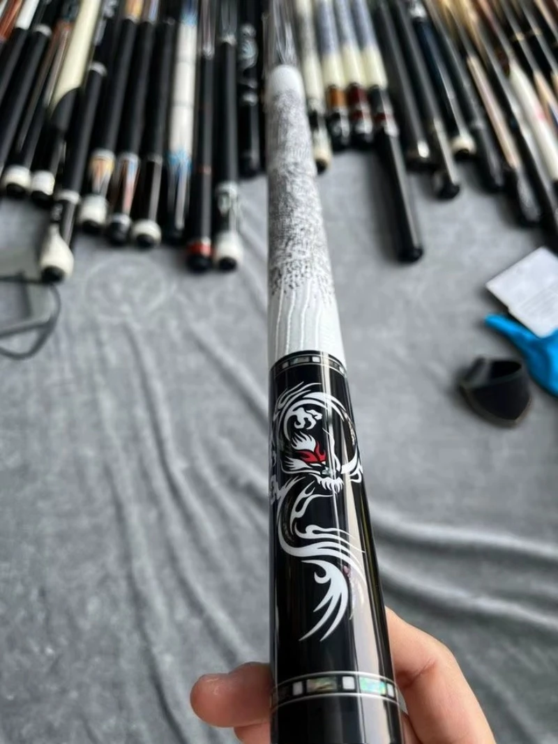 بيع المصنع للتخصيص القيقب/الكربون ملصق مائي/البطانة تجمع جديلة عصا المهنية انحراف منخفض البلياردو الملحقات