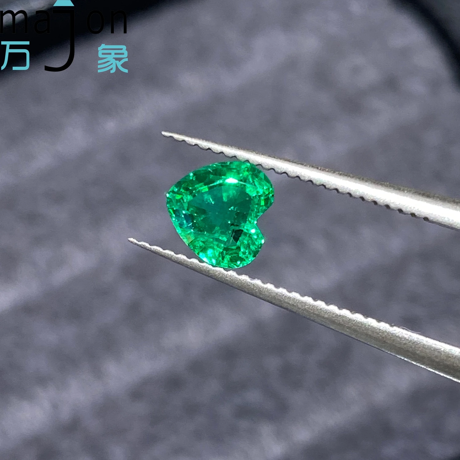 0.7CT Lab Grown Colombia Emerald Heart Shape Gemstone For Diy Jewelry Earrings Making Material Selectable AGL Certificate - Image 5