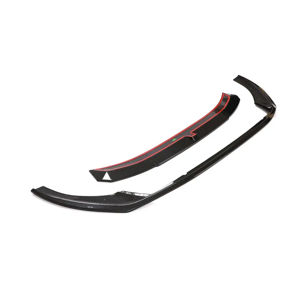 

Dry Carbon Fiber Front Bumper Face Lip Spoiler for Audi A5 S-LINE S5 2-Door 4-Door 2020-2021