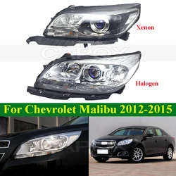 CAPQX Xenon or Halogen Front Head Light For Chevrolet Malibu 2012-2015 Head Lamp Headlamp Headlight Daytime Running Light