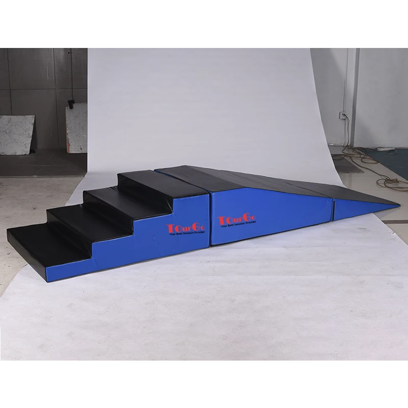 High Quality Ninja Obstacle Stair Incline Fitness Gymnastics Step Mat Handstand Stairs