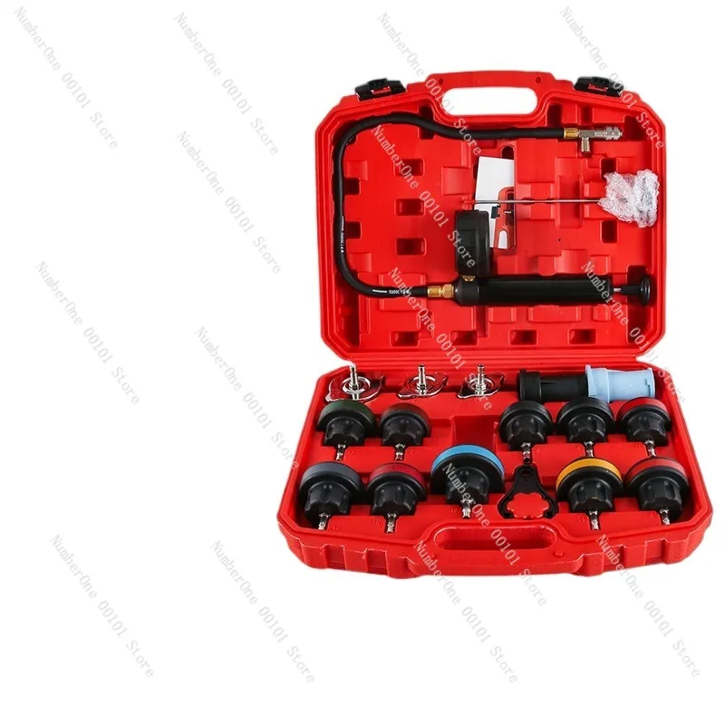 Automotive Radiator Pressure Test Leak Detection Tool, Antifreeze Coolant Vacuum Filling, Pressure Test and Leak Repair Tool