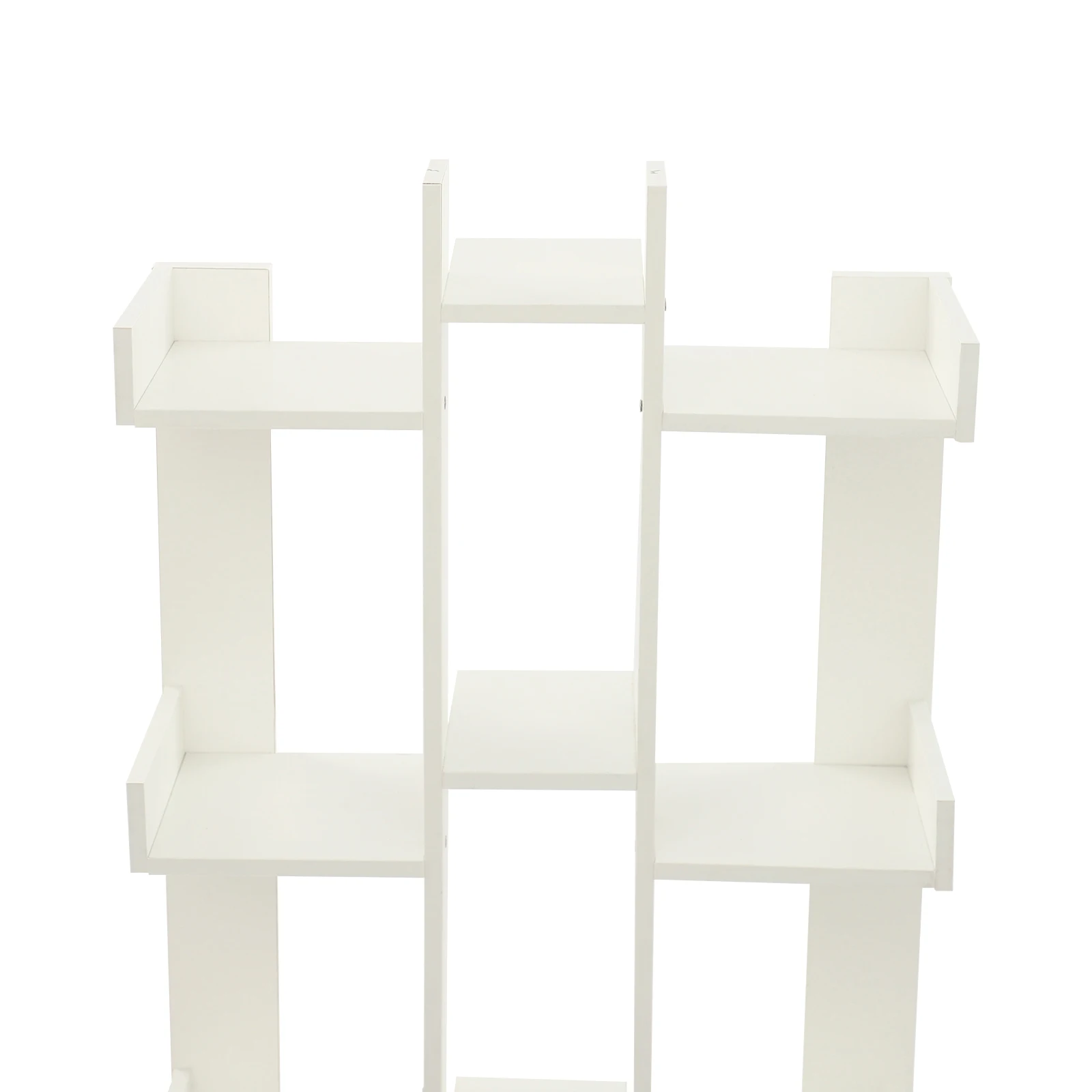 خزانة كتب مكونة من 15 حجرة مع خزانة كتب قائمة على الأرض، سعة تحميل كل طبقة حوالي 5 كجم لمكاتب غرف الدراسة