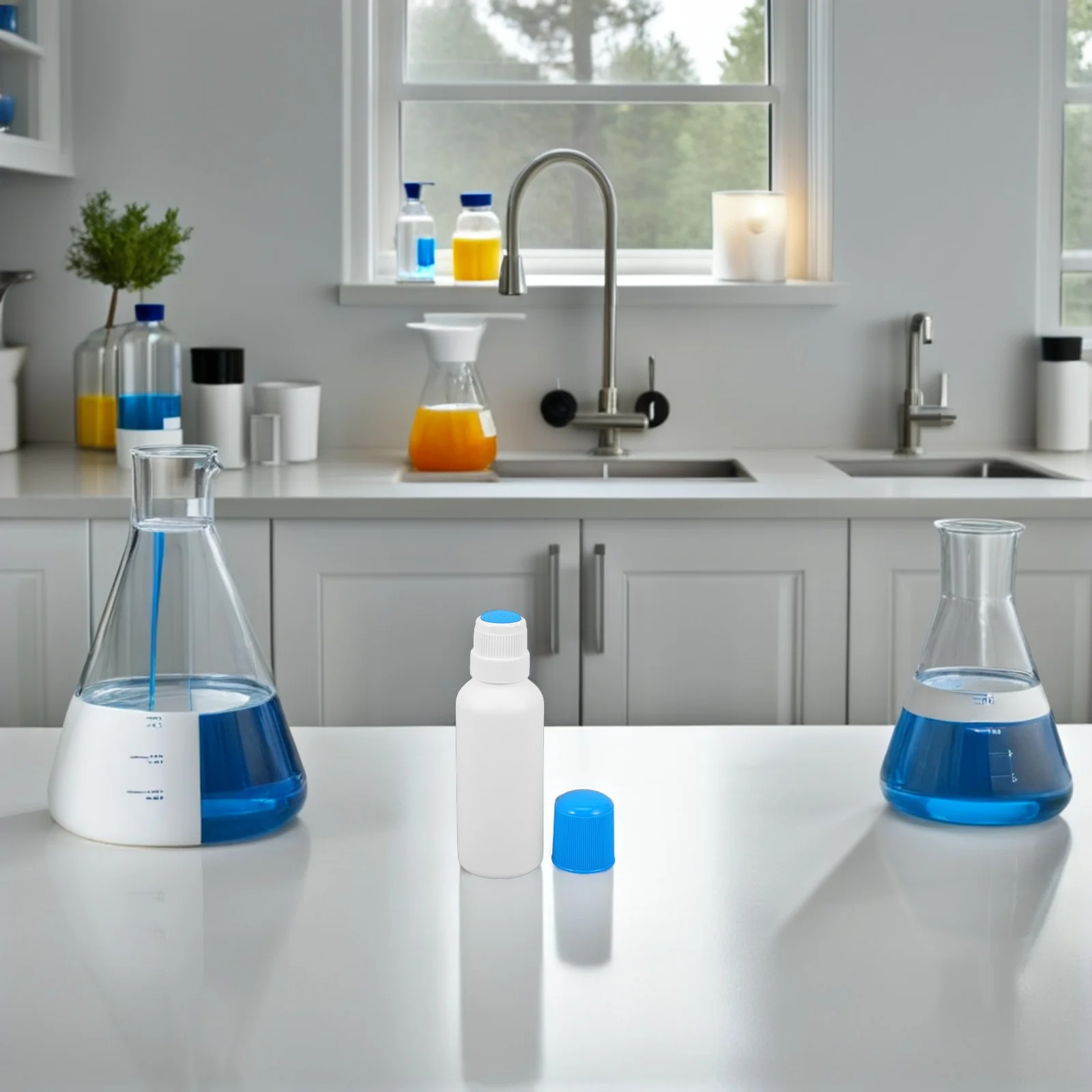 

4Pcs Refillable Sponge Head Applicator Bottles 100ml Dauber Bottles for Paint Liquid Glue Use Sponge Bottle