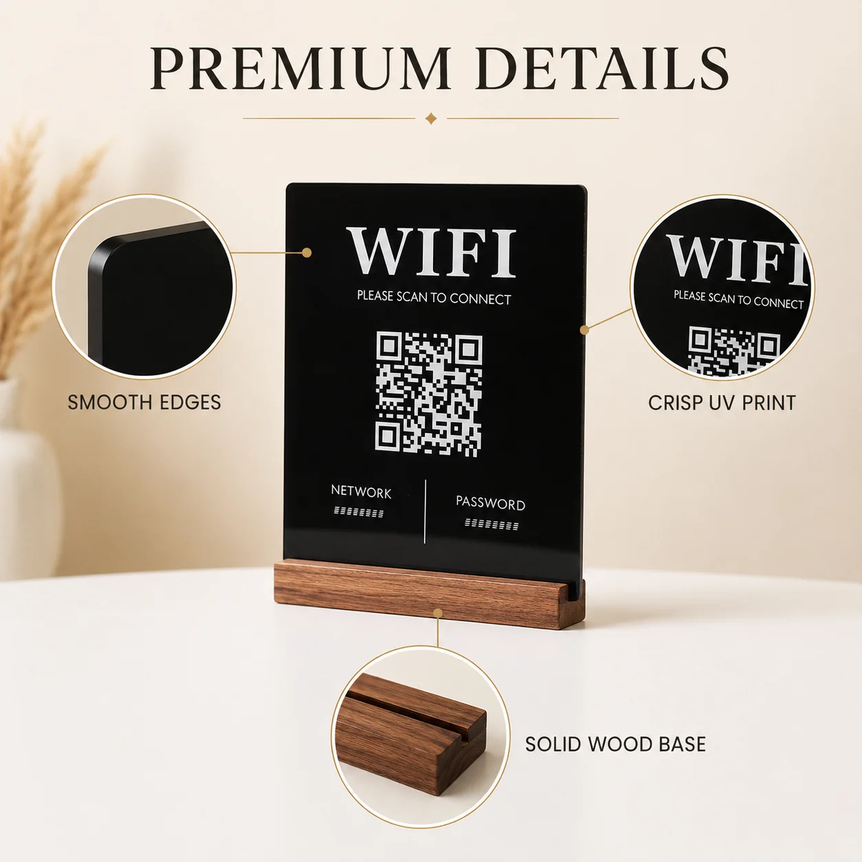 Индивидуальная табличка с QR-к – обзор и цена Home Office Login