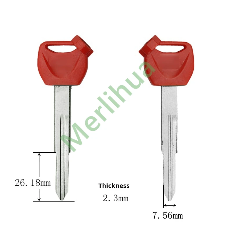 Honda motorcycle key, suitable for: Honda motorcycle FAZE 250 ABS SILVER WING 400/600 key blank(including magnet)