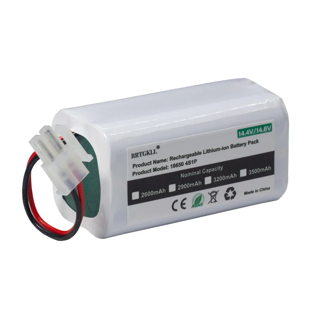 Batería de litio recargable para Robot aspirador ILIFE, 14,4 V/14,8 V, 3500mAh, INR18650, M26-4S1P, A4s, A6, V7s Plus, A9s, W400