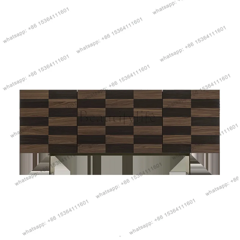 

Italian light luxury door cabinet entry foyer decorative storage cabinet modern home