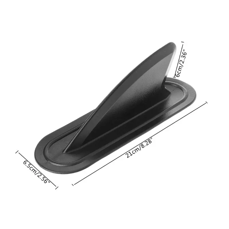 2 Pcs Kayak Tracking Fin Detachable Canoe Rowing Boats Center Fin Quick Release Paddleboard Fin Easy Installation X5QF