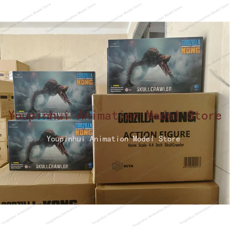 In Stock HIYA Exquisite Basic Series None Scale Godzilla Vs Kong Skull Crawler Action Figure Collection Toy Gift