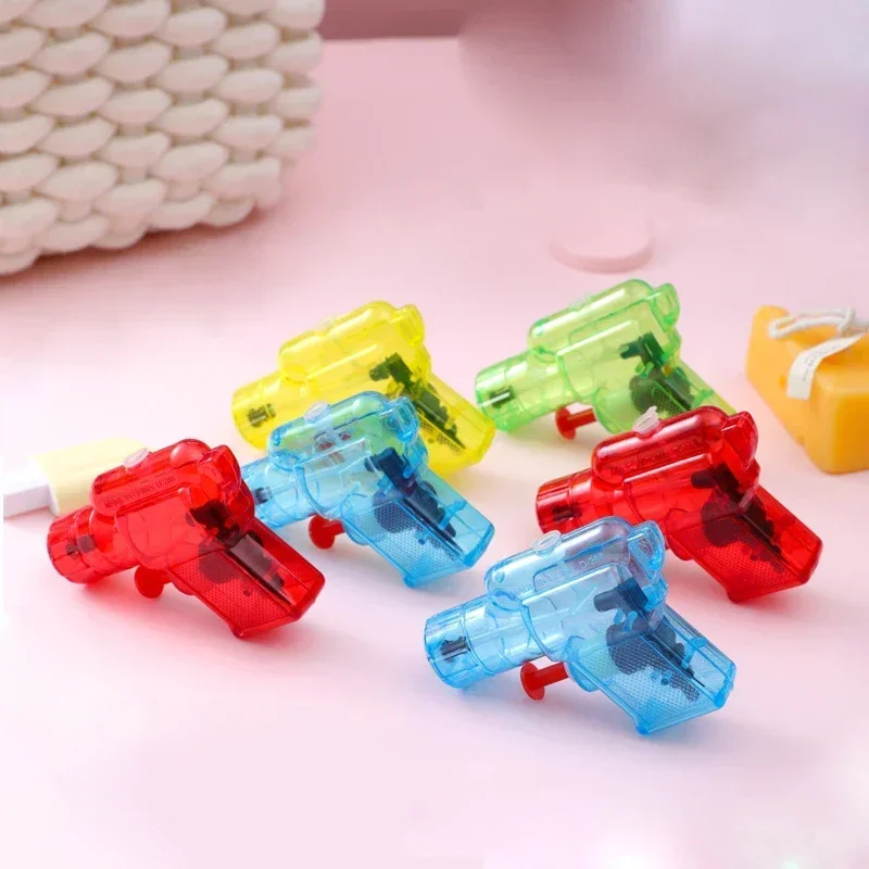 Mini pistolets à eau colorés Squ343, jouets pour enfants, été, jeux d'eau classiques en plein air, piscine, jouets de plage, odorà eau en plastique