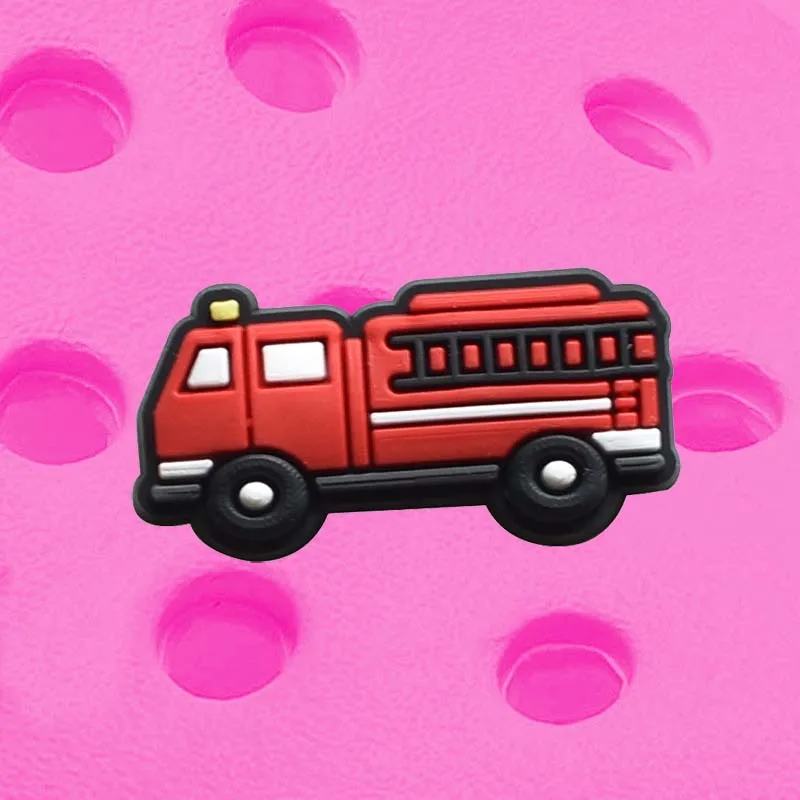 Fireman Shoe Charms for Crocs Accessories Kids Clogs Pins Boy Girls Badges Men Jeans Women Decorations Buckle Shoes Accessories