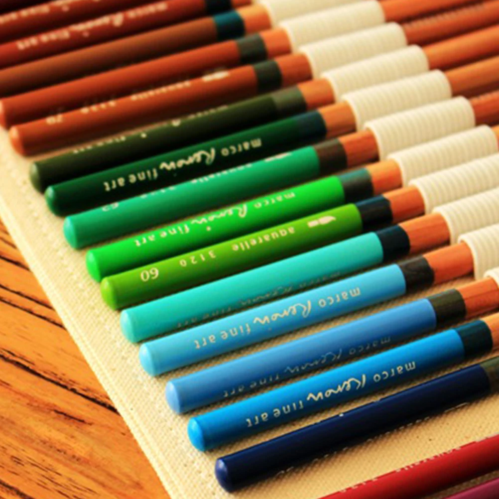 

Portable Pure Cotton Canvas Pen Bag Pencil Case for School Stationery Travel Pouch Holder Desk Organizer
