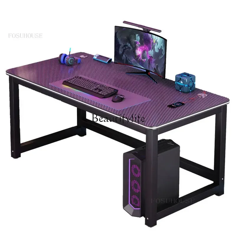 

Minimalist Modern Computer Desk Household Bedroom Student Dormitory Study Desk Internet Cafe Gaming
