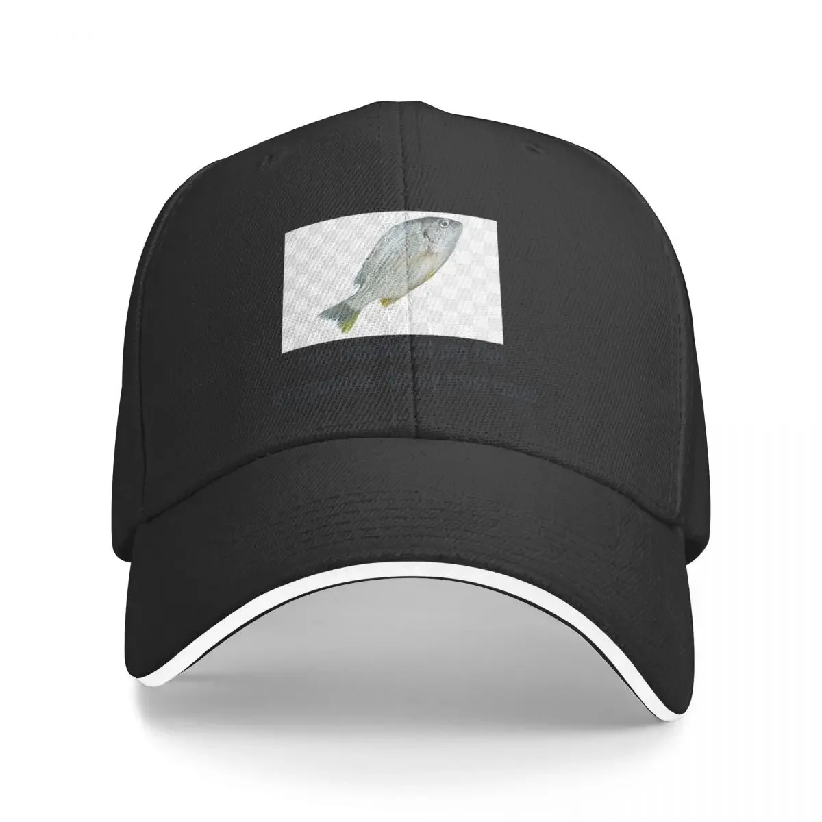 Fake transparent png fish is responsible for my trust issues Baseball Cap Streetwear party Hat Rugby Caps Male Women's