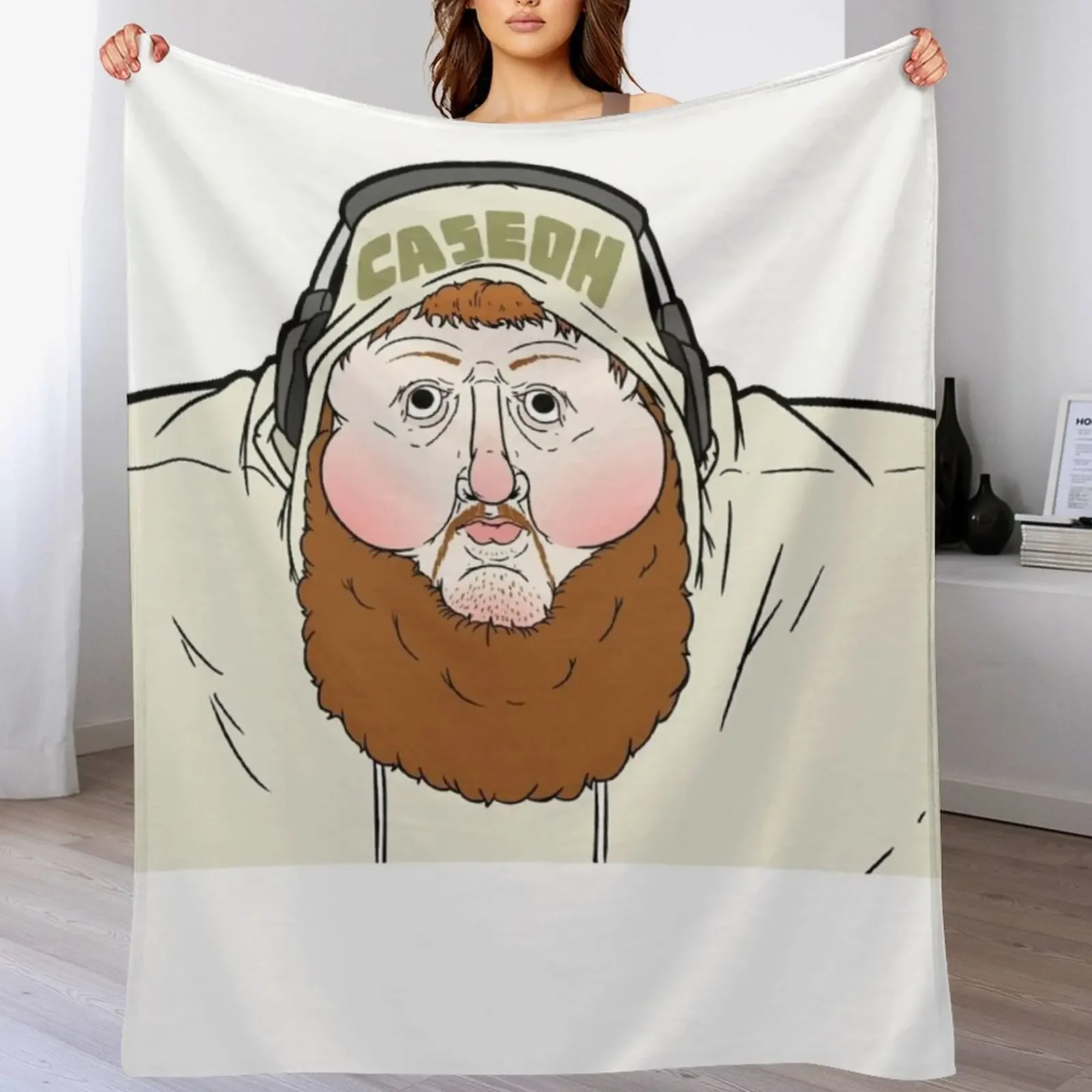 

CASEOH CARTOON MEME [LIMITED TIME ONLY] Throw Blanket Thermal for babies Warm Plaid Blankets
