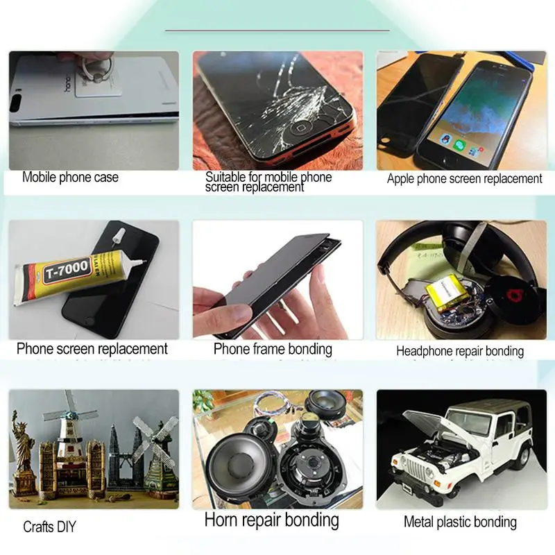 T-7000 Glue Mobile Phone Repair Glue Mobile Door And Window Repair Glue Car Beauty Glue Adhesive Mobile Phone Touch Screen tool