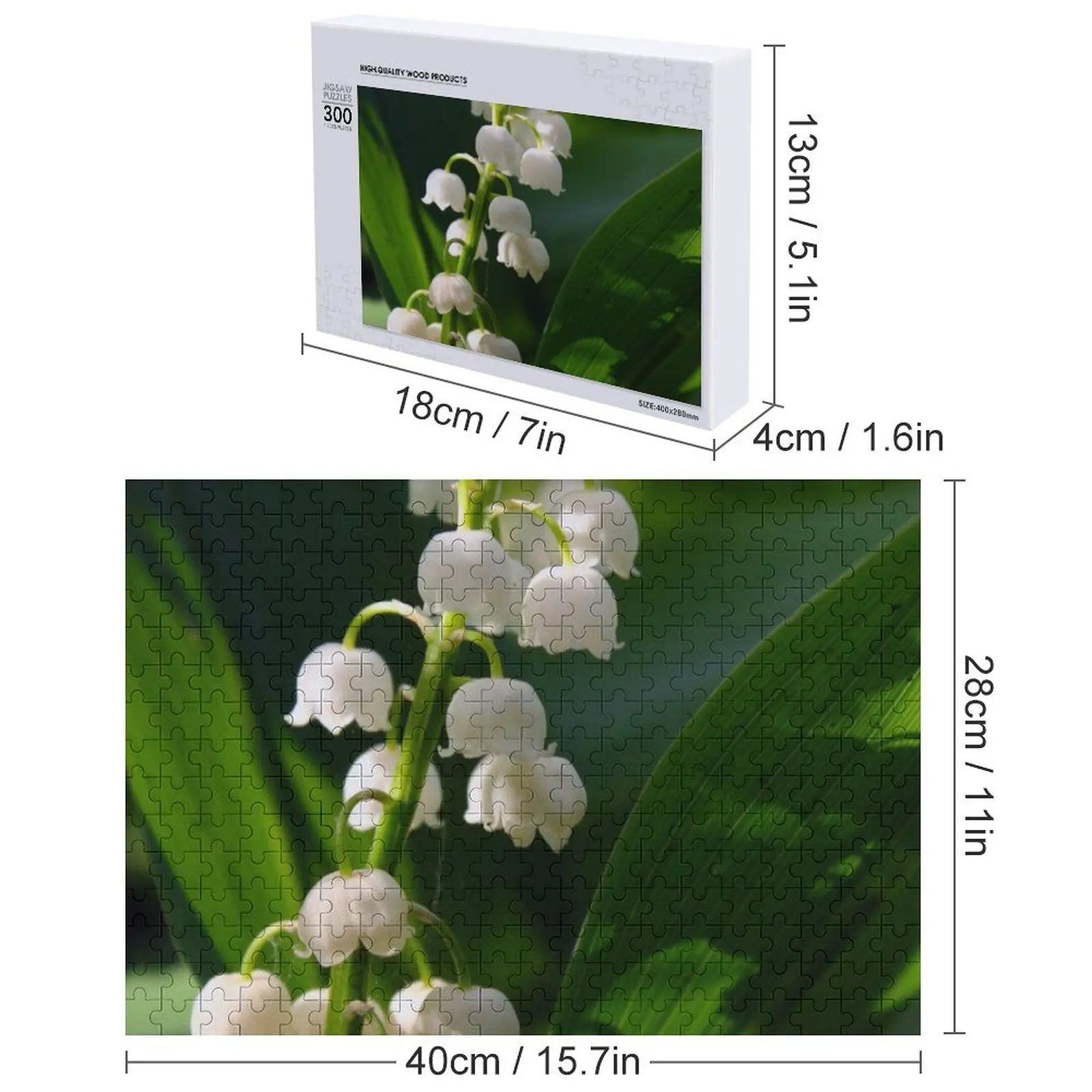 Красивая головоломка с изображением лилии, персонализированная для детей, персонализированные подарки, произведения искусства, персонализированные детские подарки, головоломка