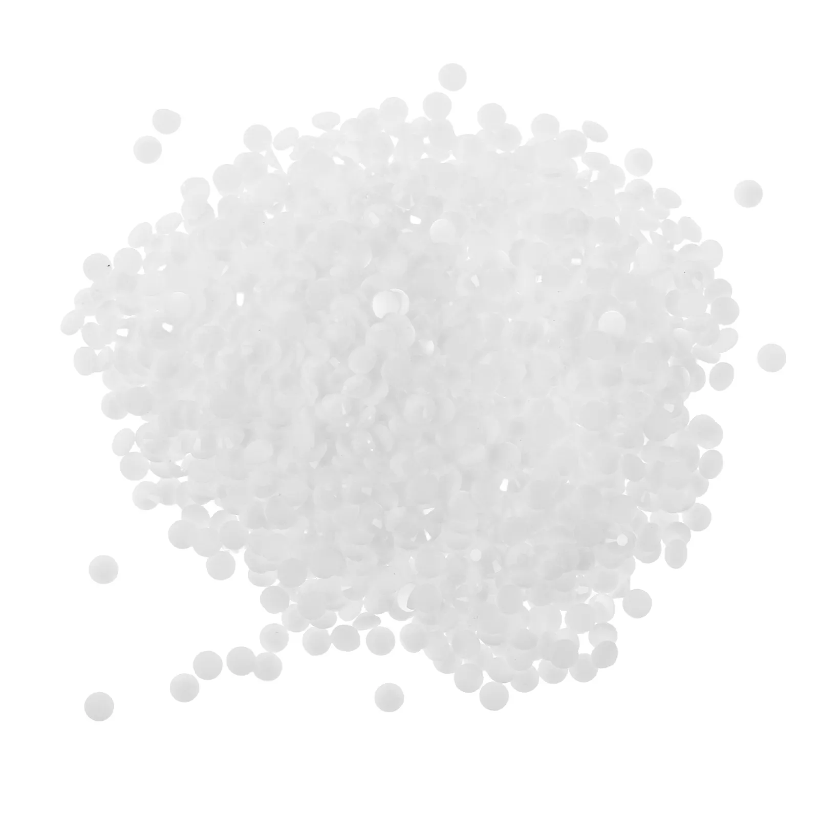 1Set White Resin Flatback Rhinestones 3Mm Nail Art Crafts DIY Decorations Wedding Case Embellishments