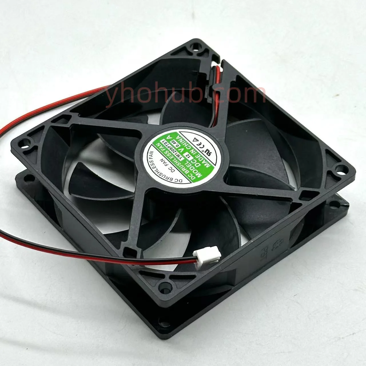 

Huaxia YM1209PTS1 DC 12V 0.40A 90x90x25mm 2-Wire Server Cooling Fan