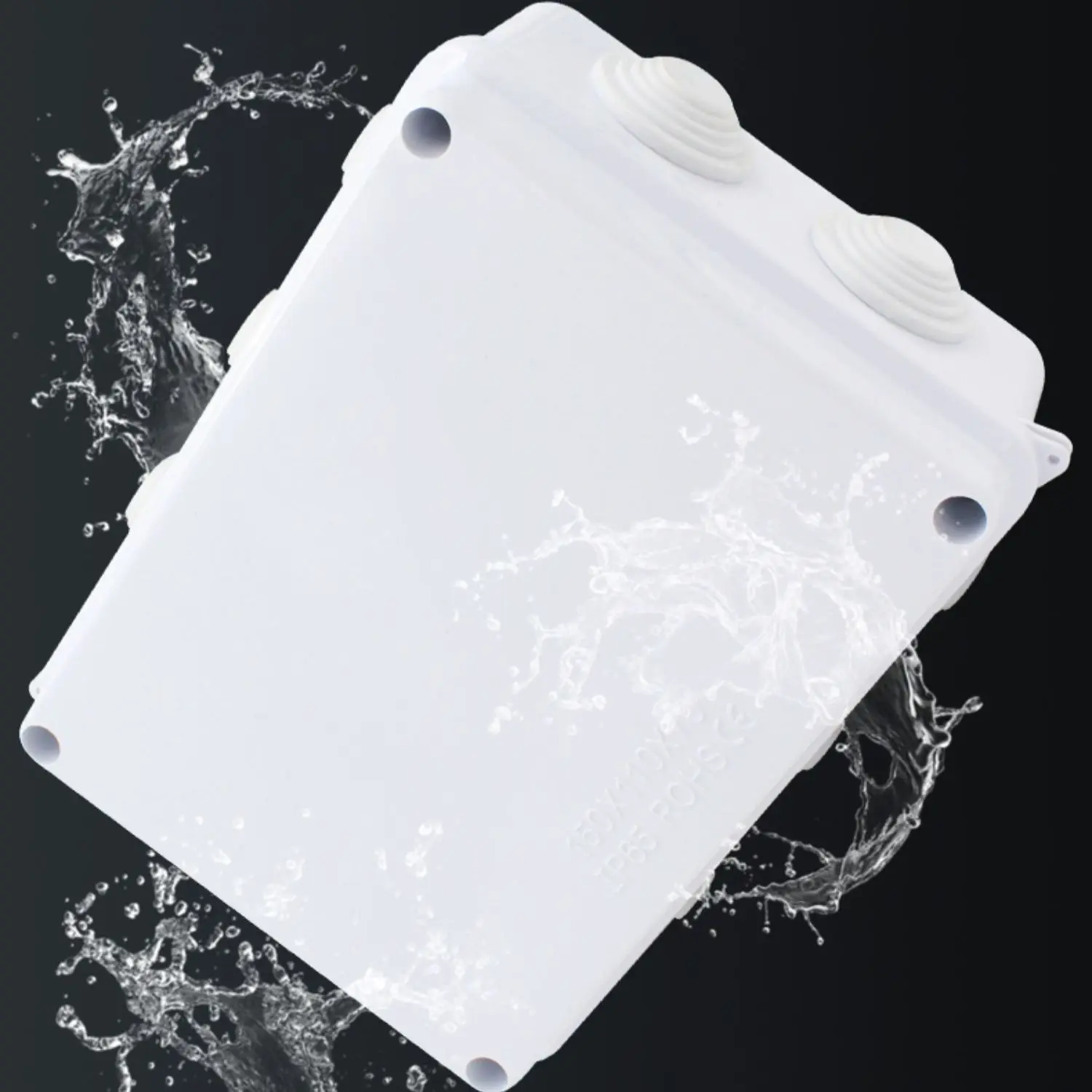 Electrical Enclosure Case Pre-embedded Waterproof Box Monitoring Equipment PVC Waterproof Plastic Porous Concealed Junction Box