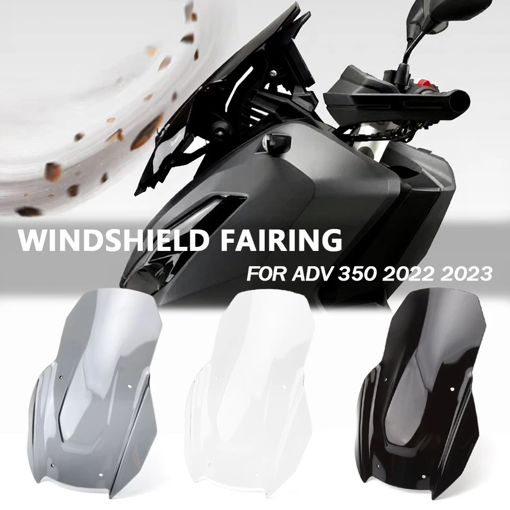 

Motorcycle Accessories Windshield Front Windscreen Shroud Wind Deflector Fit For Honda ADV350 ADV 350 adv350 adv 350 2022 2023