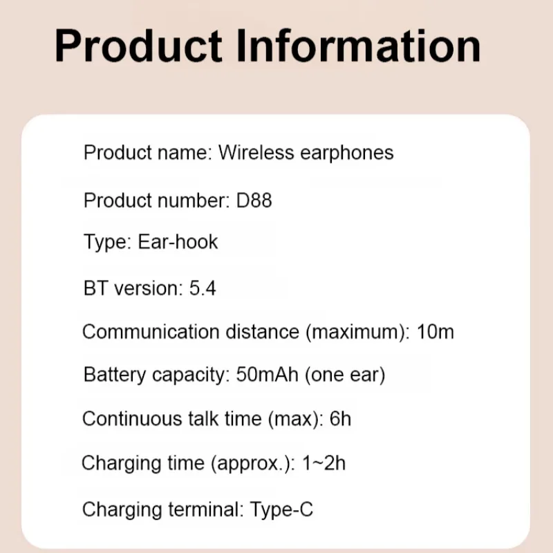Casque sans fil Bluetooth à traduction ouverte, intra-auriculaire magnétique, affichage numérique, casque d'écoute rotatif