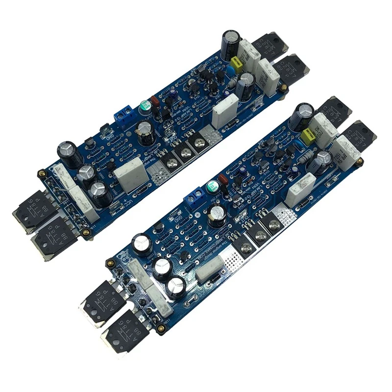 

2PCS L12-2 Audio Power Amplifier Board Kit 2 Channel Ultra-Low Distortion Classic AMP Finished Board A10-011