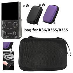 Carrying Case Impact and Drop Resistant Portable Travel Case Game Console Storage Bag for K36/R36S/R35S Handheld Game Console