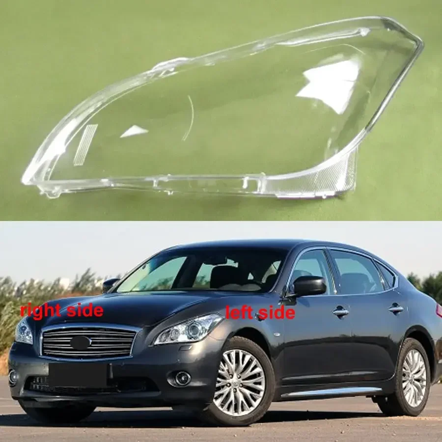 

For Infiniti M Series M25 M35 M37 2011 2012 Car Accessories Front Headlamp Cover Transparent Headlight Shell Lens Plexiglass