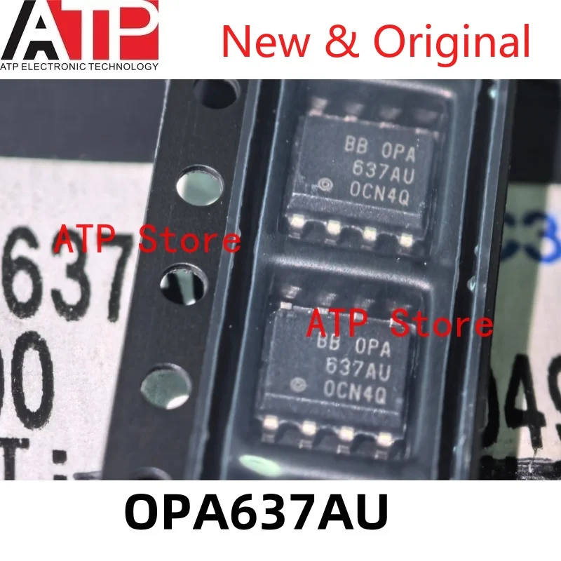 5PCS  OPA637AU OPA637 637AU SOIC-8 Original spot inventory