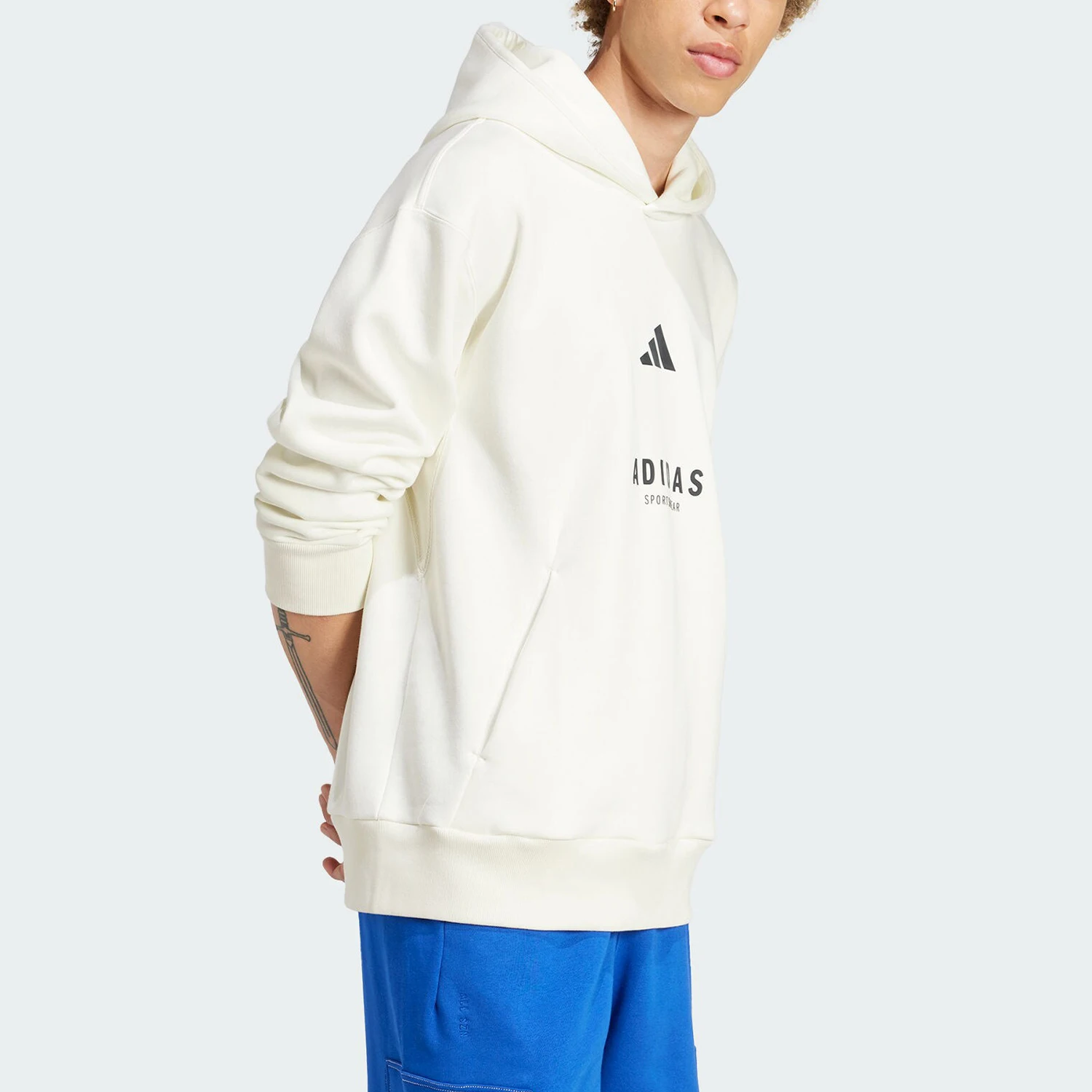 

Официальная мужская спортивная свободная толстовка с капюшоном Adidas Authentic M A SZN G HD JJ3668