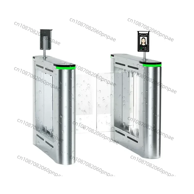 ماسح بصمات الأصابع الأمن Turnstyle Torniquete De Acceso Swing Barrier Speed Gate Turnstile System