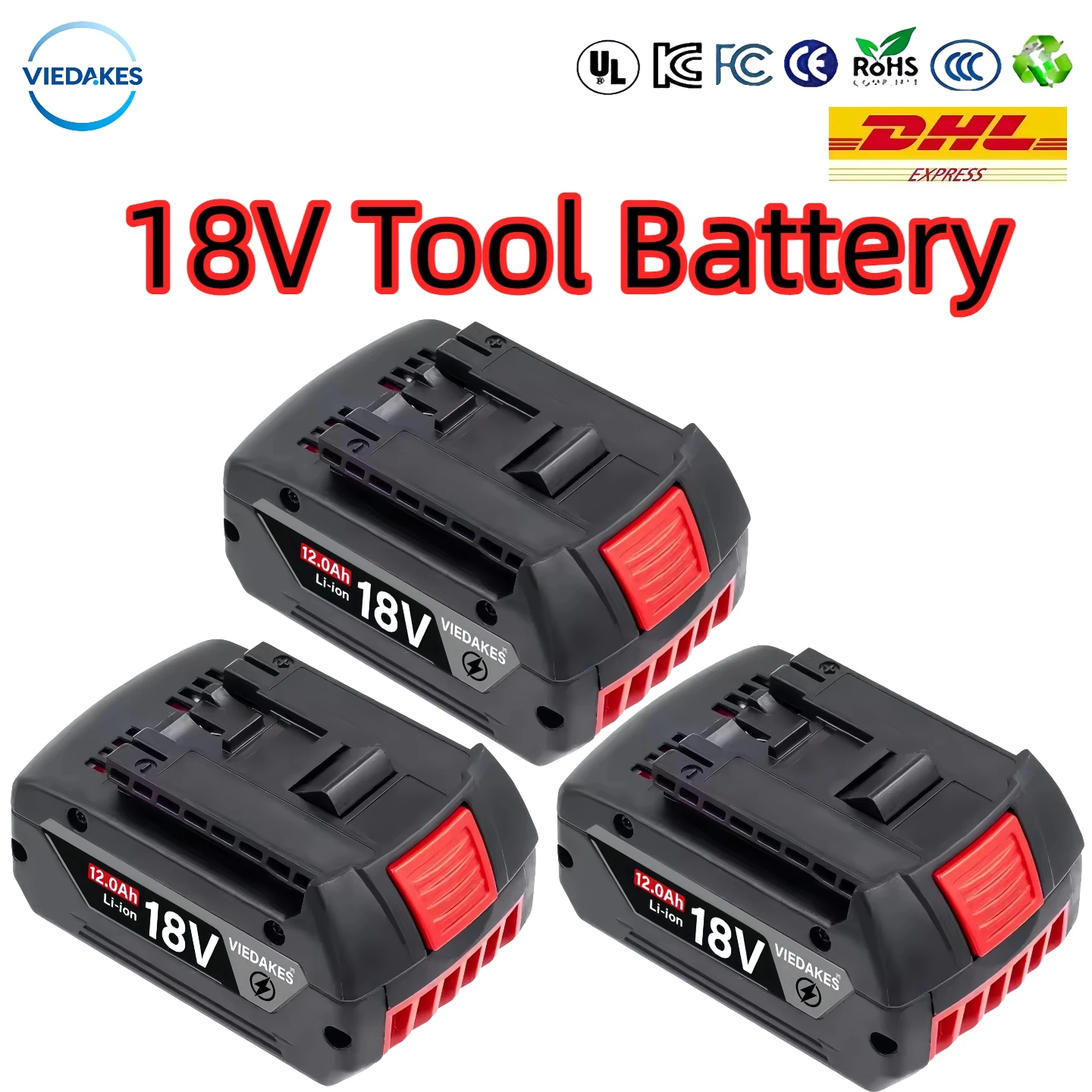 

Высокоемкостный аккумулятор 8Ач 18В 18650 для Bosch Viedakes, оригинальная замена BAT609 BAT618 GBA18V80