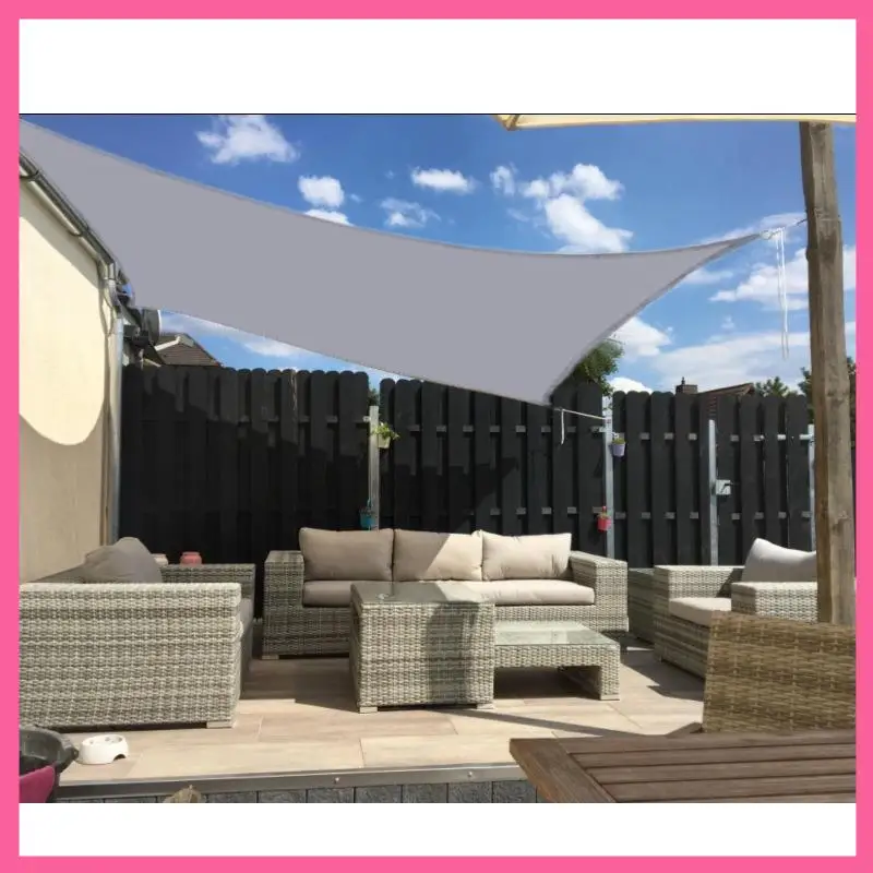 

HOT-3X4M Waterproof Awning Sunshade Sun Shade Sail For Outdoor Garden Beach Camping Patio Pool Sun Shelter-10X13ft
