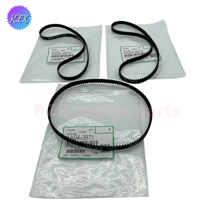

3PCS AA04-3970 AA04-3971 AA04-3972 Drum Drive Belt Timing Belt for Ricoh MP 1350 1357 1356 1100 9000 1107 907 Copier Parts