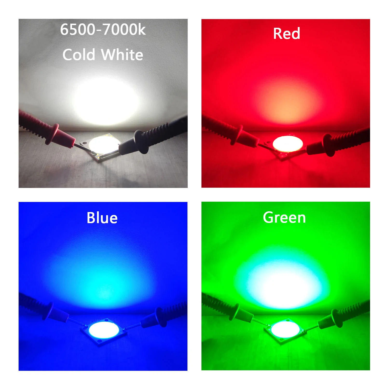 High Power LED COB Chip 80W Four-color RGBW Stage Light Source 28mm Light Beads Diodes for Lighting Video Spotlights Downlights