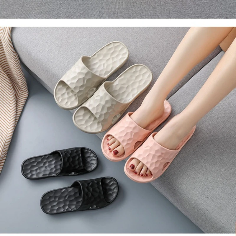 Unisex Indoor Outdoor Eva Slippers Non-Slip Soft Sole Bathroom Sandals Summer Lightweight Comfortable Home Shower Slippers